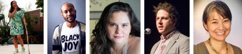 Five headshots of the new National Theater Project advisors.