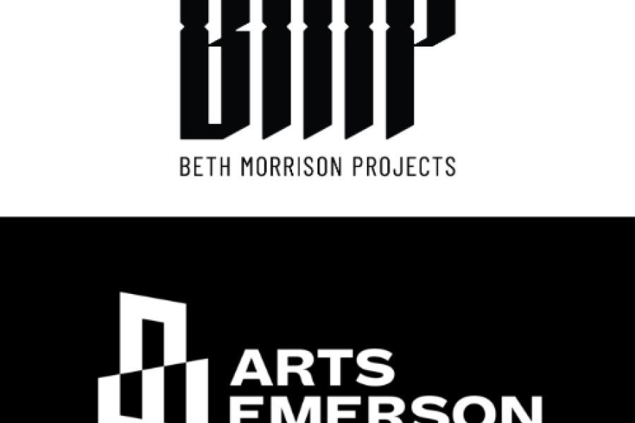 Beth Morrison Projects and Arts Emerson Logos